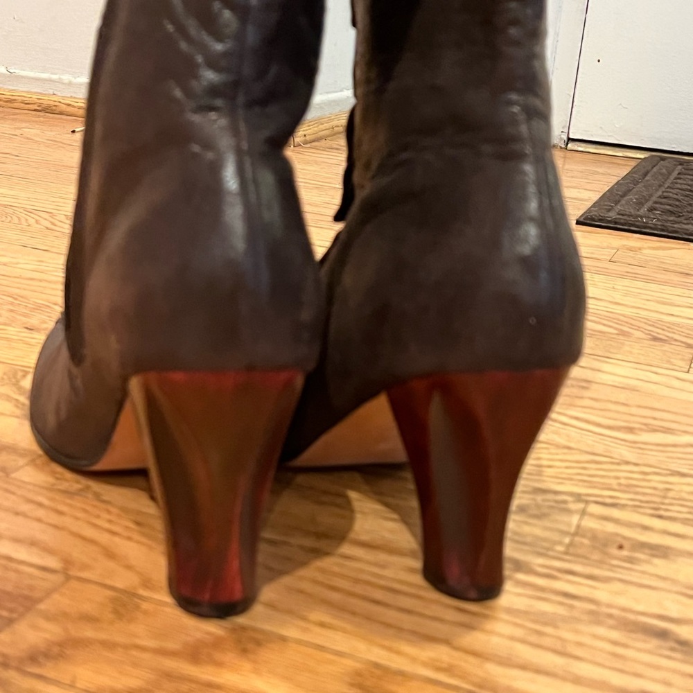 Calleen Cordero Tall Studded Leather Boots - Picture 4 of 11